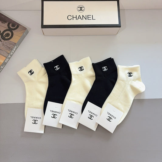 26SS NEW Double C women’s mid-calf socks（No single-item shipping）