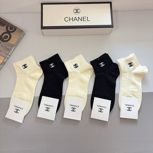 26SS NEW Double C women’s mid-calf socks（No single-item shipping）