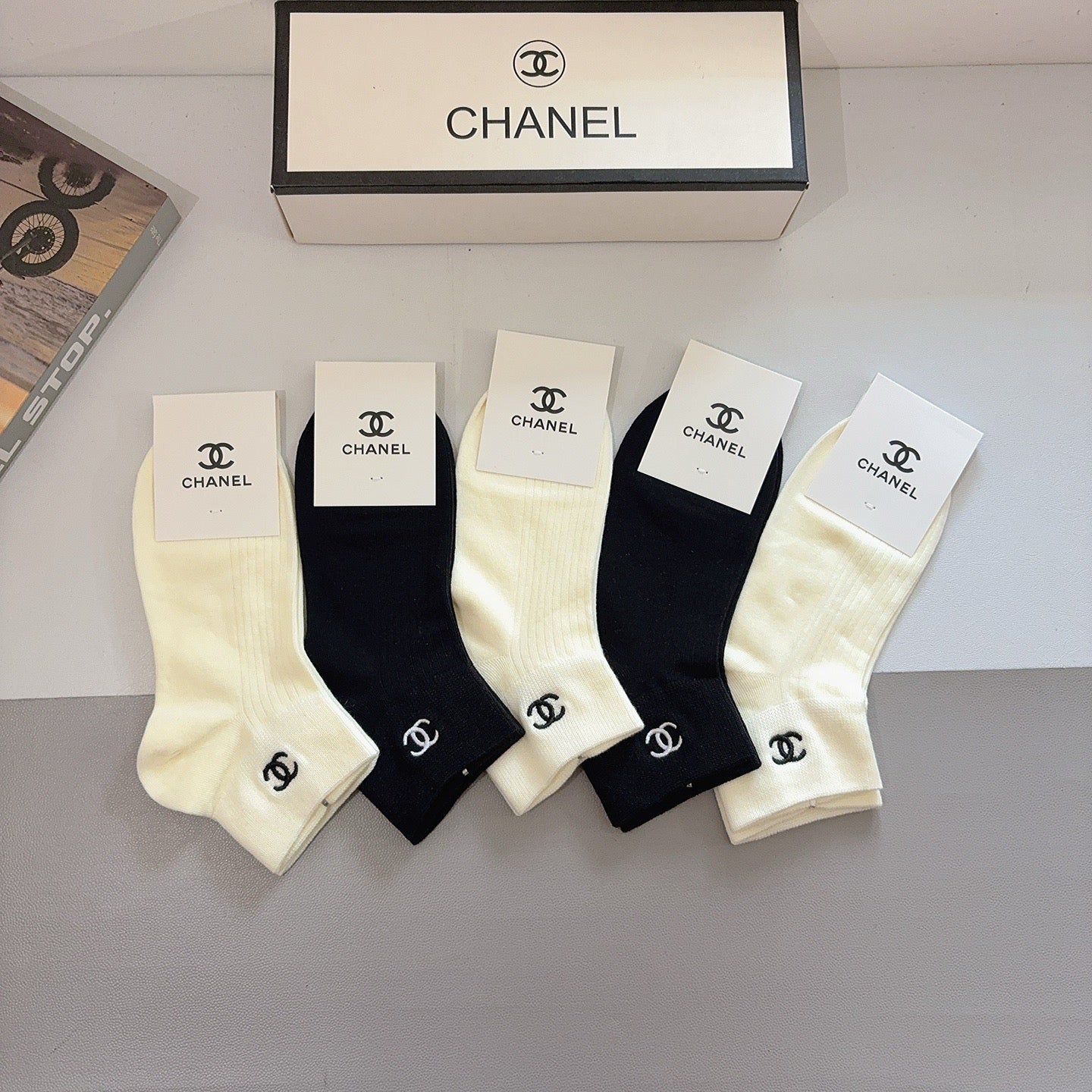 26SS NEW Double C women’s mid-calf socks（No single-item shipping）