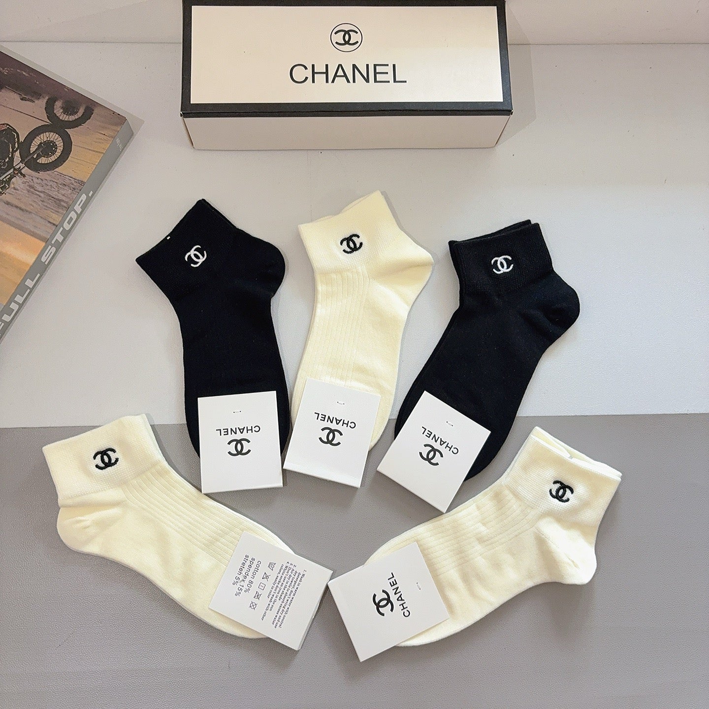 26SS NEW Double C women’s mid-calf socks（No single-item shipping）