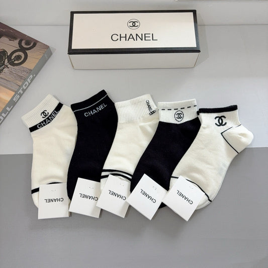 26SS NEW Double C women’s mid-calf socks（No single-item shipping）