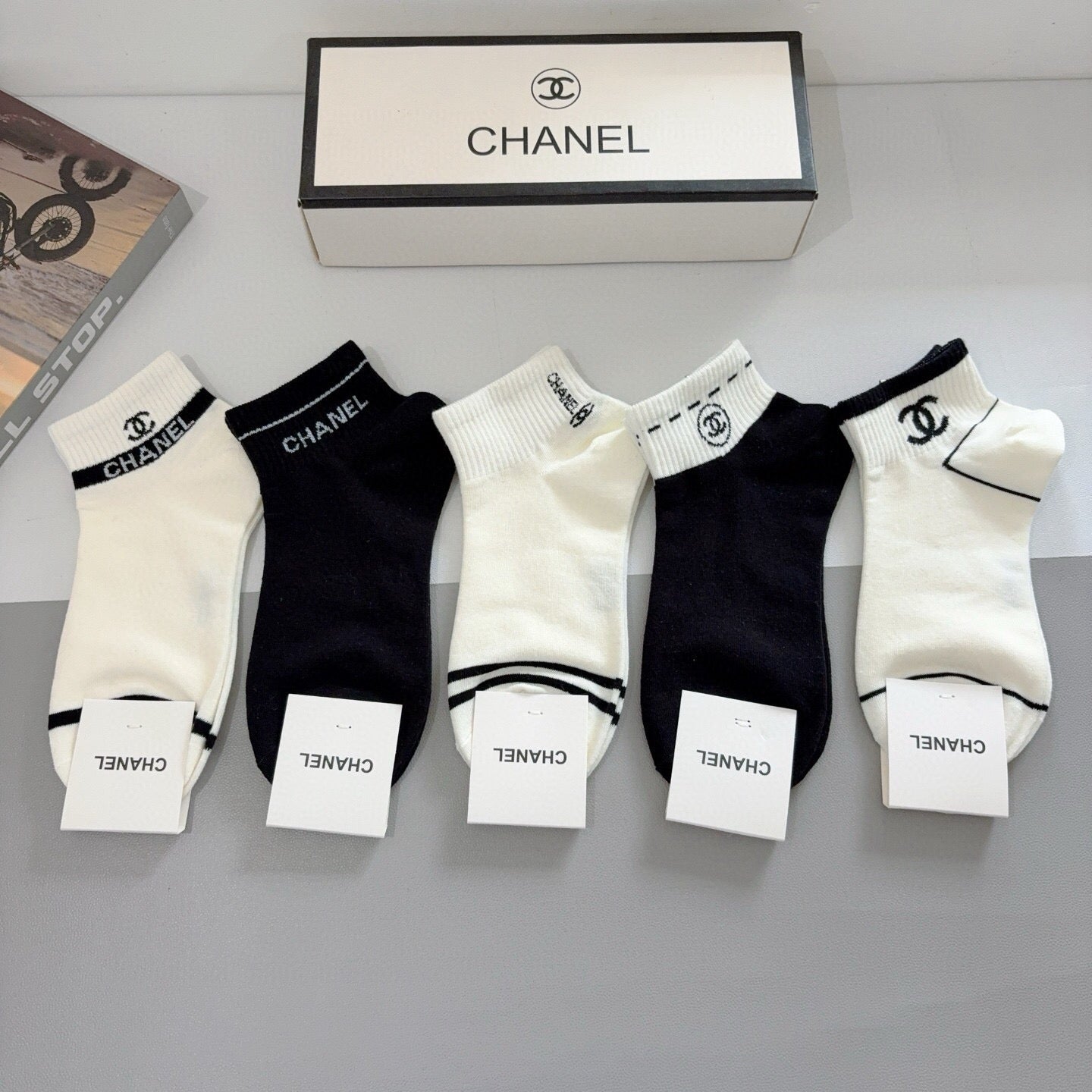 26SS NEW Double C women’s mid-calf socks（No single-item shipping）
