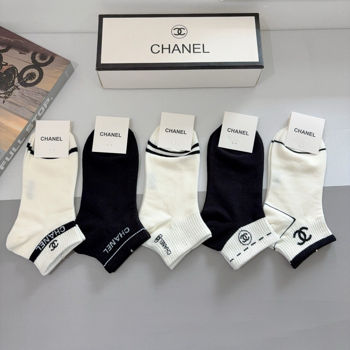 26SS NEW Double C women’s mid-calf socks（No single-item shipping）