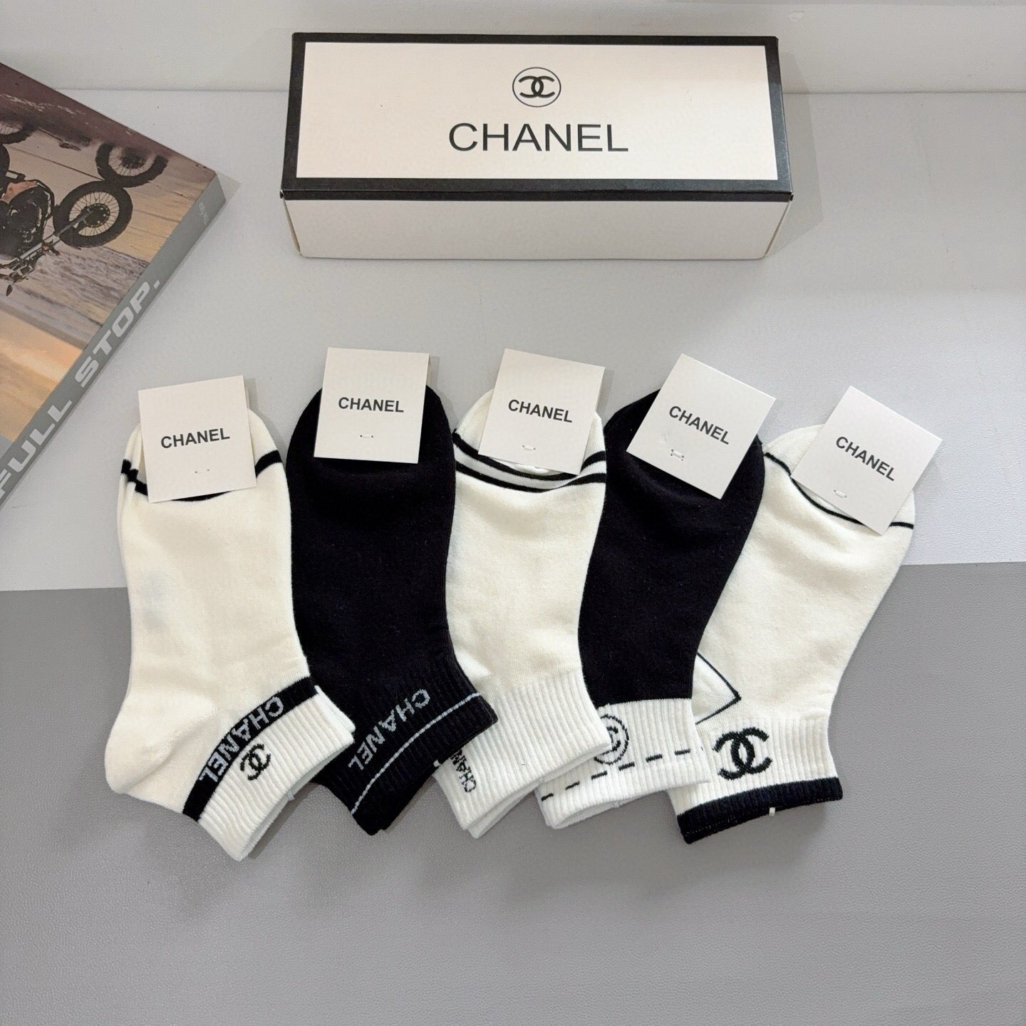 26SS NEW Double C women’s mid-calf socks（No single-item shipping）