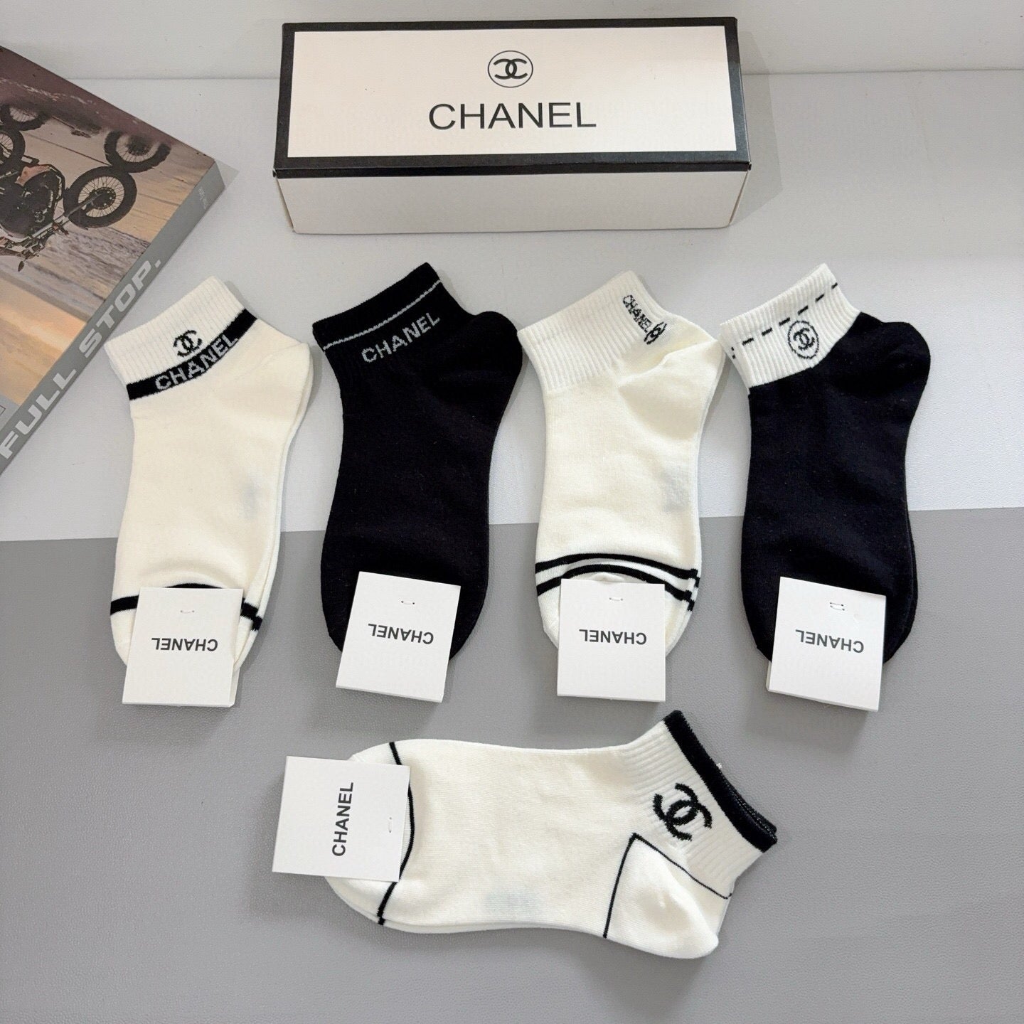 26SS NEW Double C women’s mid-calf socks（No single-item shipping）