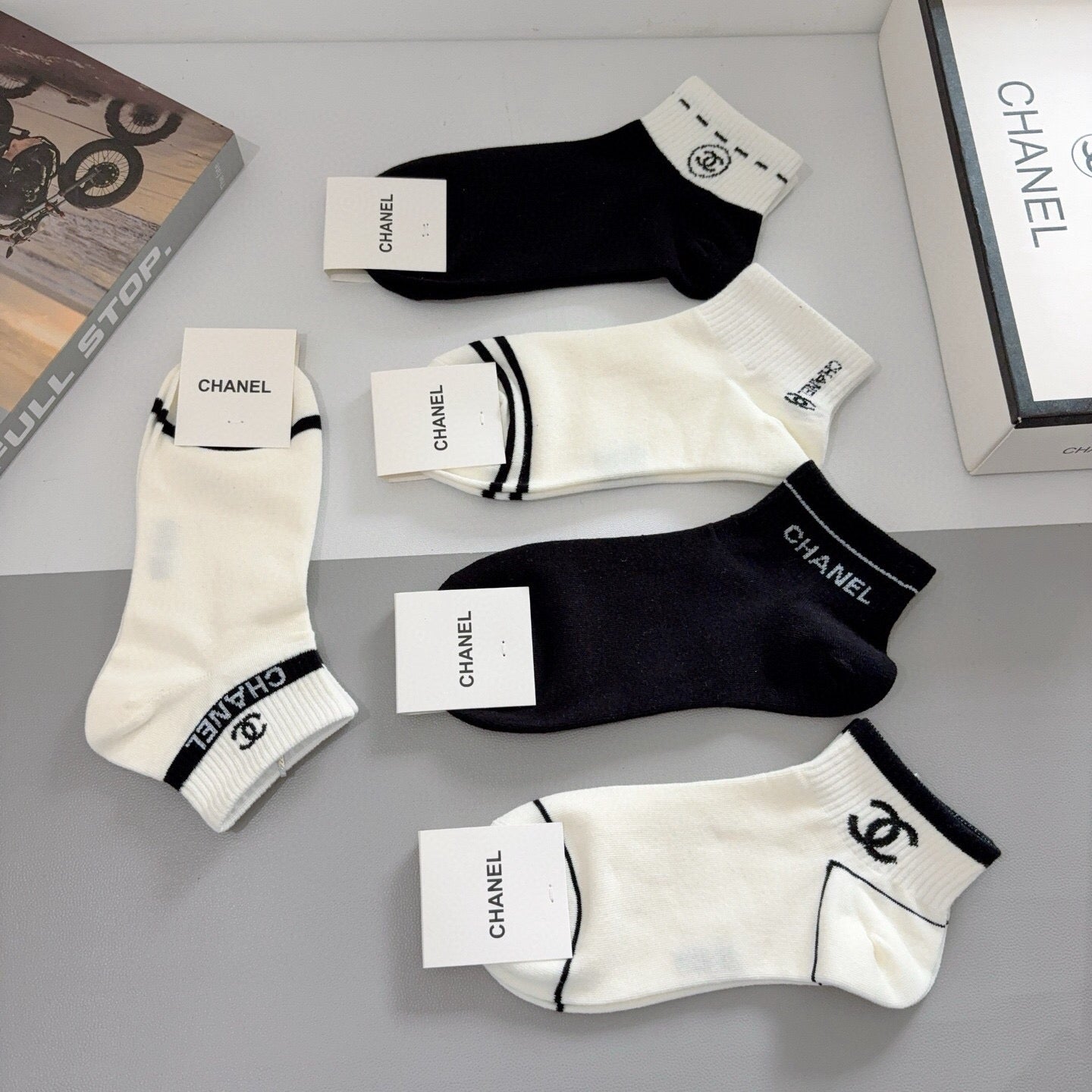 26SS NEW Double C women’s mid-calf socks（No single-item shipping）