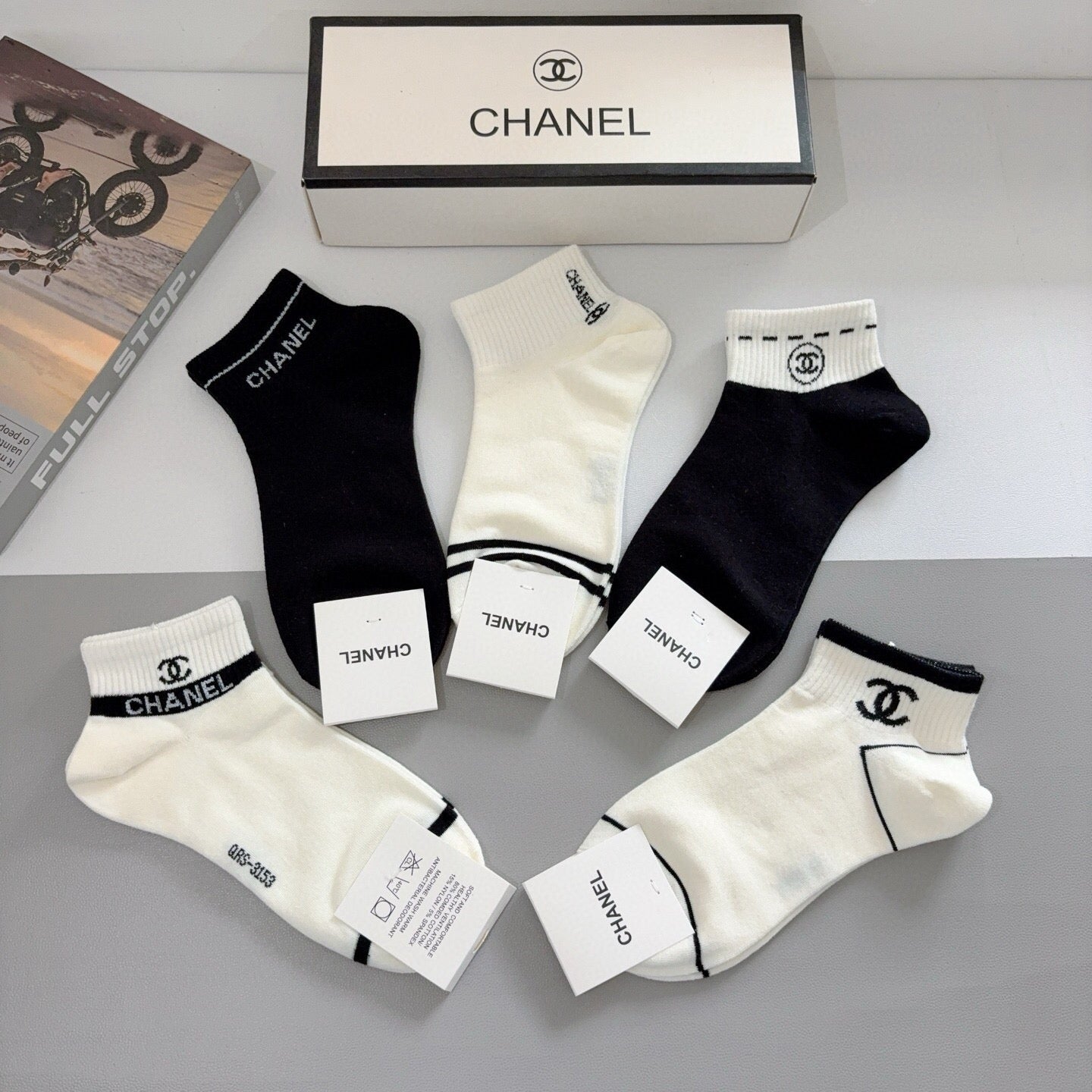 26SS NEW Double C women’s mid-calf socks（No single-item shipping）