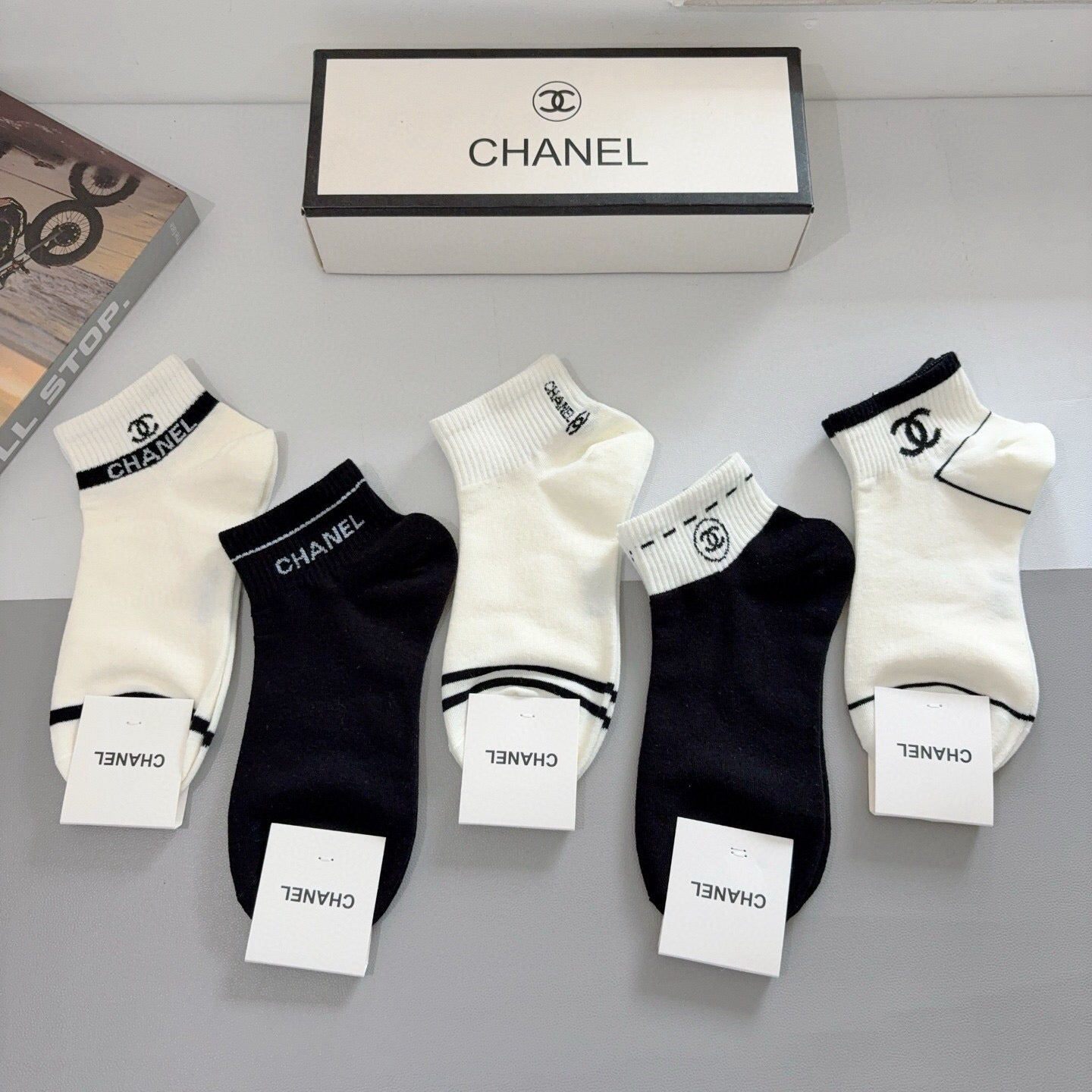 26SS NEW Double C women’s mid-calf socks（No single-item shipping）