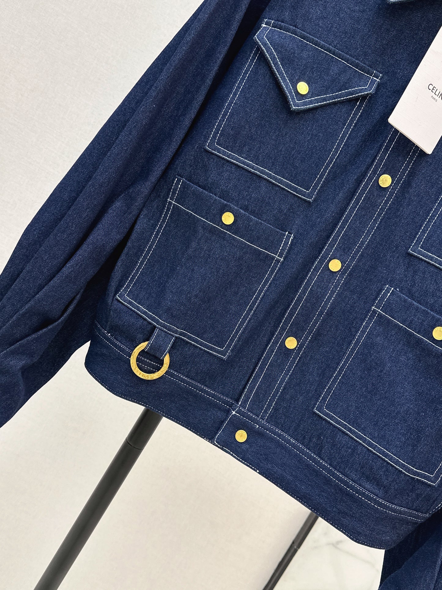 🔥Highest Quality🔥26SS NEW Denim jacket with triangle pockets