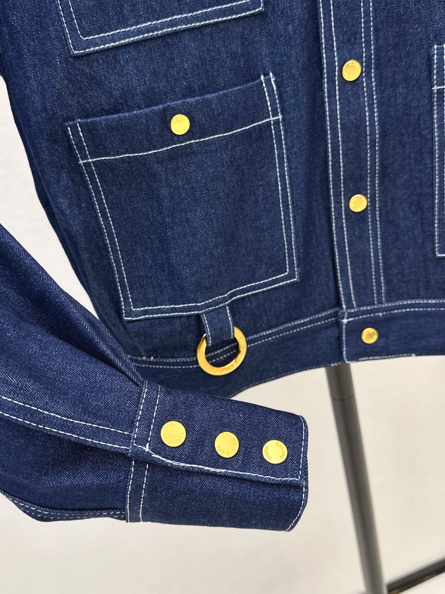🔥Highest Quality🔥26SS NEW Denim jacket with triangle pockets