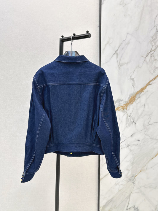 🔥Highest Quality🔥26SS NEW Denim jacket with triangle pockets