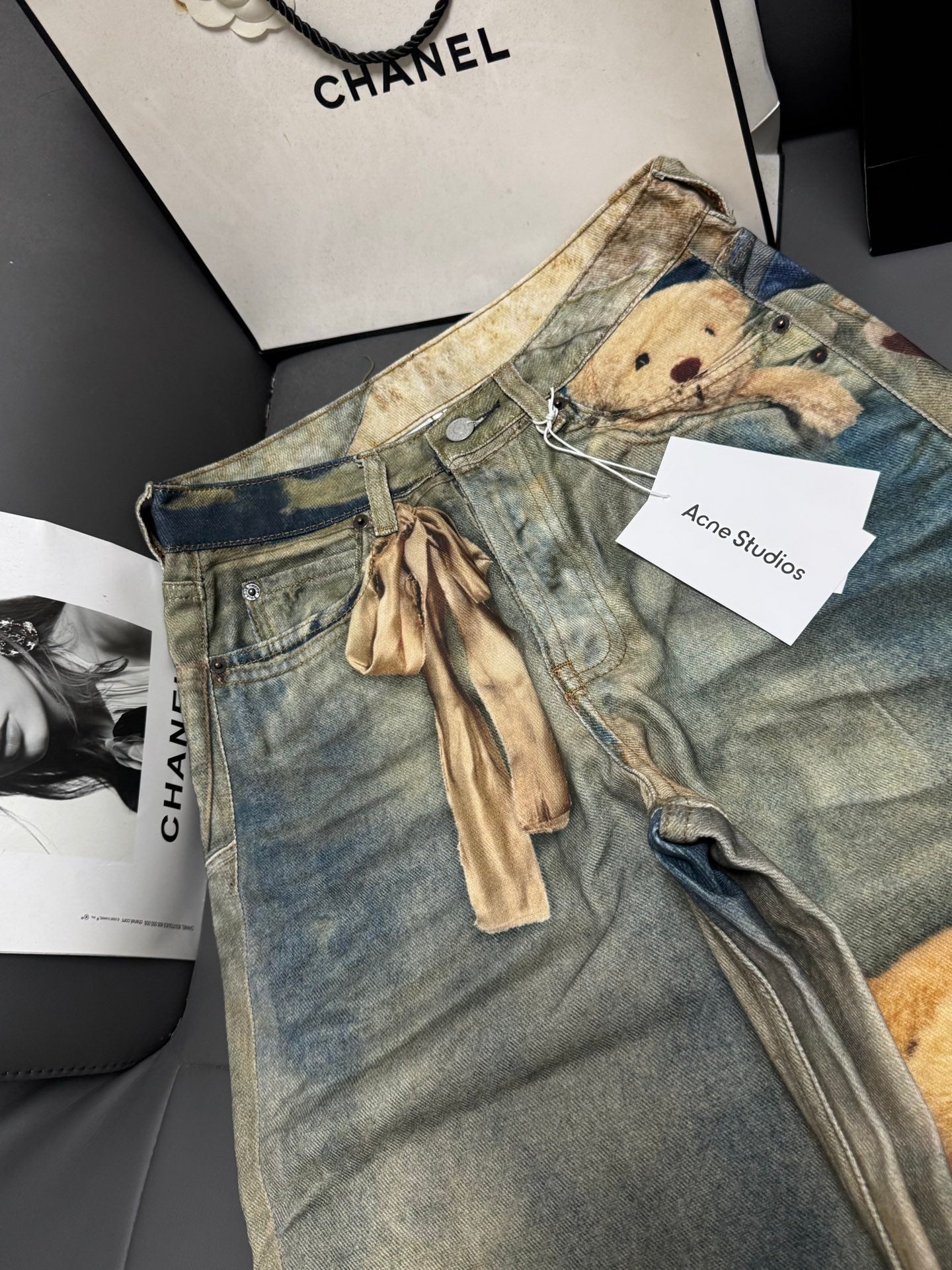 🔥HEISS🔥26SS NEUE 3D Teddybär Jeans
