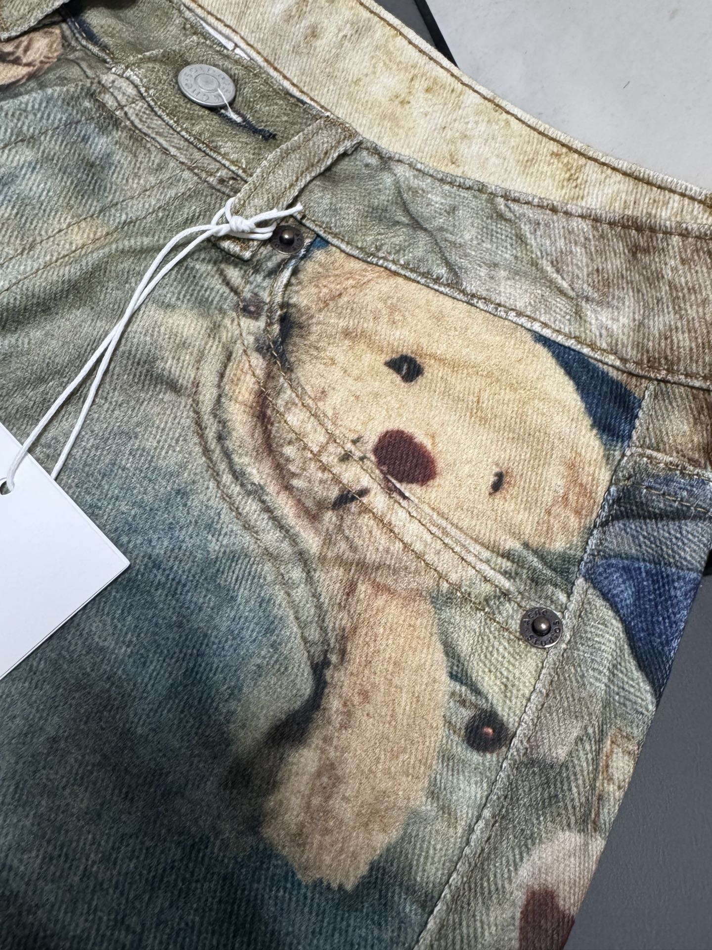 🔥HEISS🔥26SS NEUE 3D Teddybär Jeans