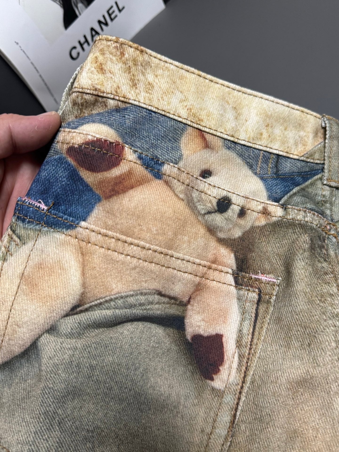 🔥HEISS🔥26SS NEUE 3D Teddybär Jeans