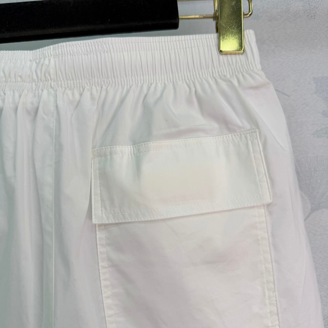 🔥HOT🔥26SS NEW Double C logo embroidered shorts