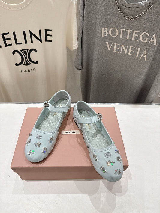 26SS NEW French fairy style Mary Jane flat shoes
