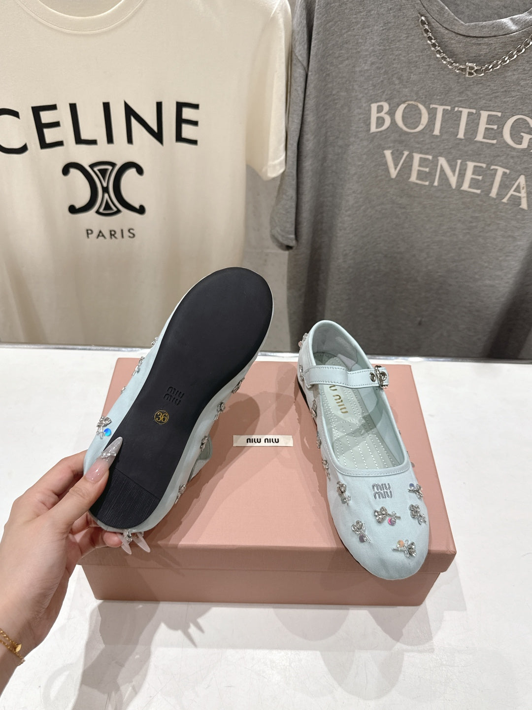 26SS NEUE französische Feen-Stil Mary Jane flache Schuhe