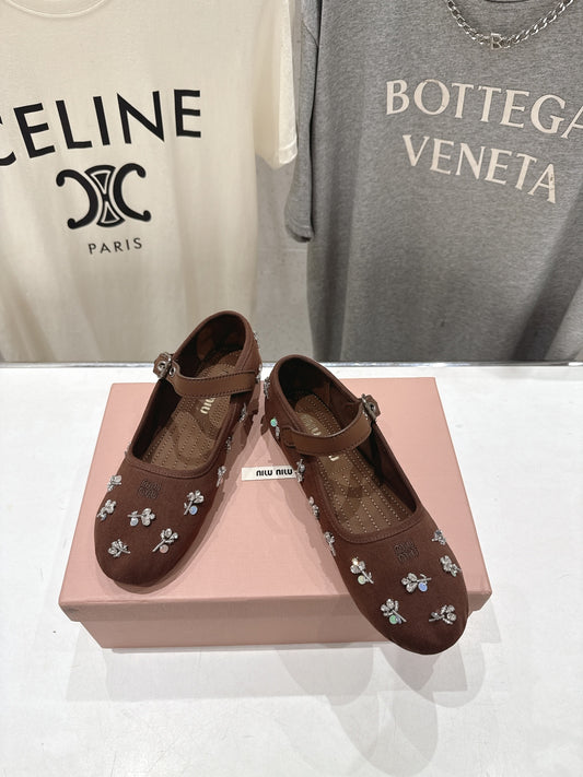 26SS NEW French fairy style Mary Jane flat shoes