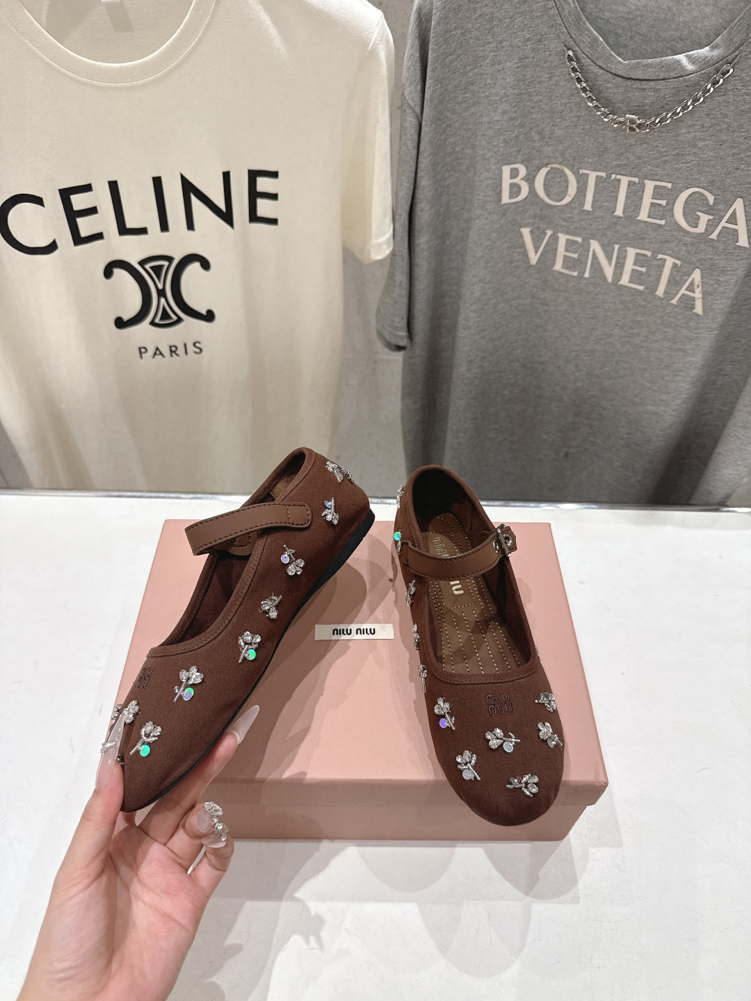 26SS NEUE französische Feen-Stil Mary Jane flache Schuhe