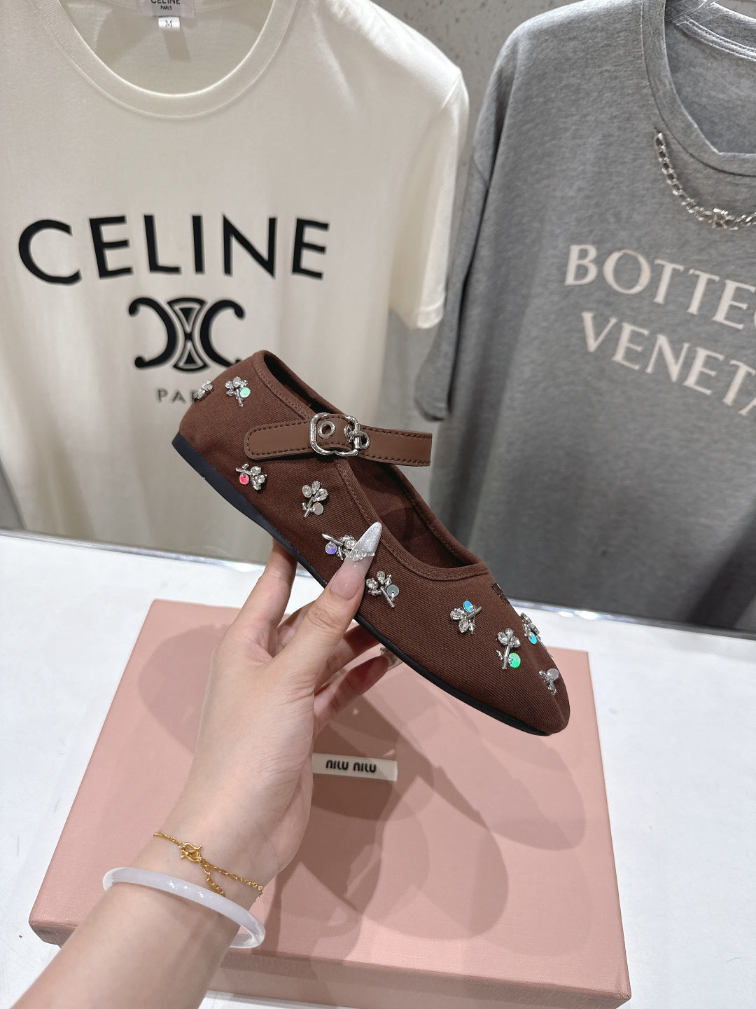 26SS NEUE französische Feen-Stil Mary Jane flache Schuhe