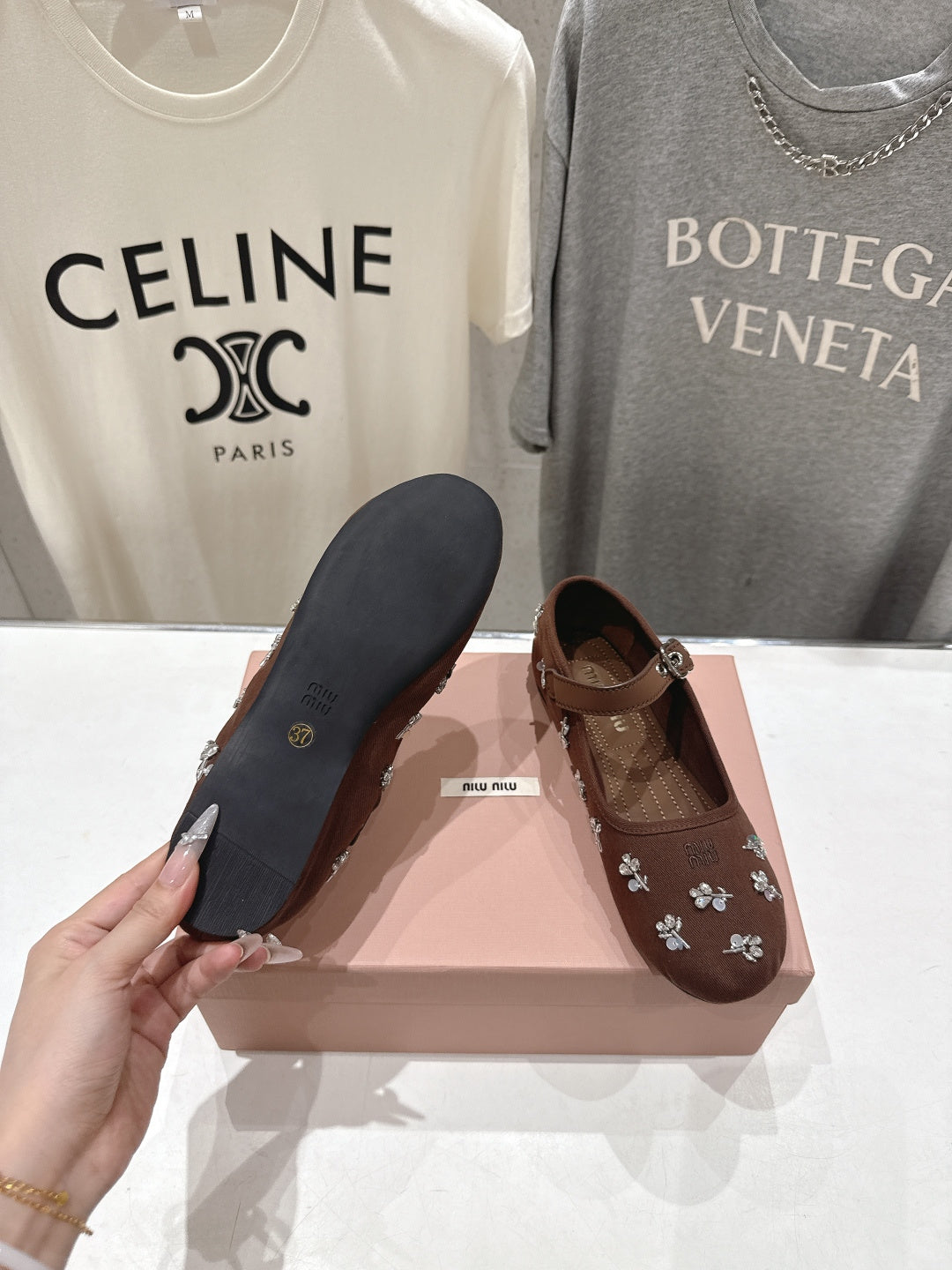 26SS NEUE französische Feen-Stil Mary Jane flache Schuhe