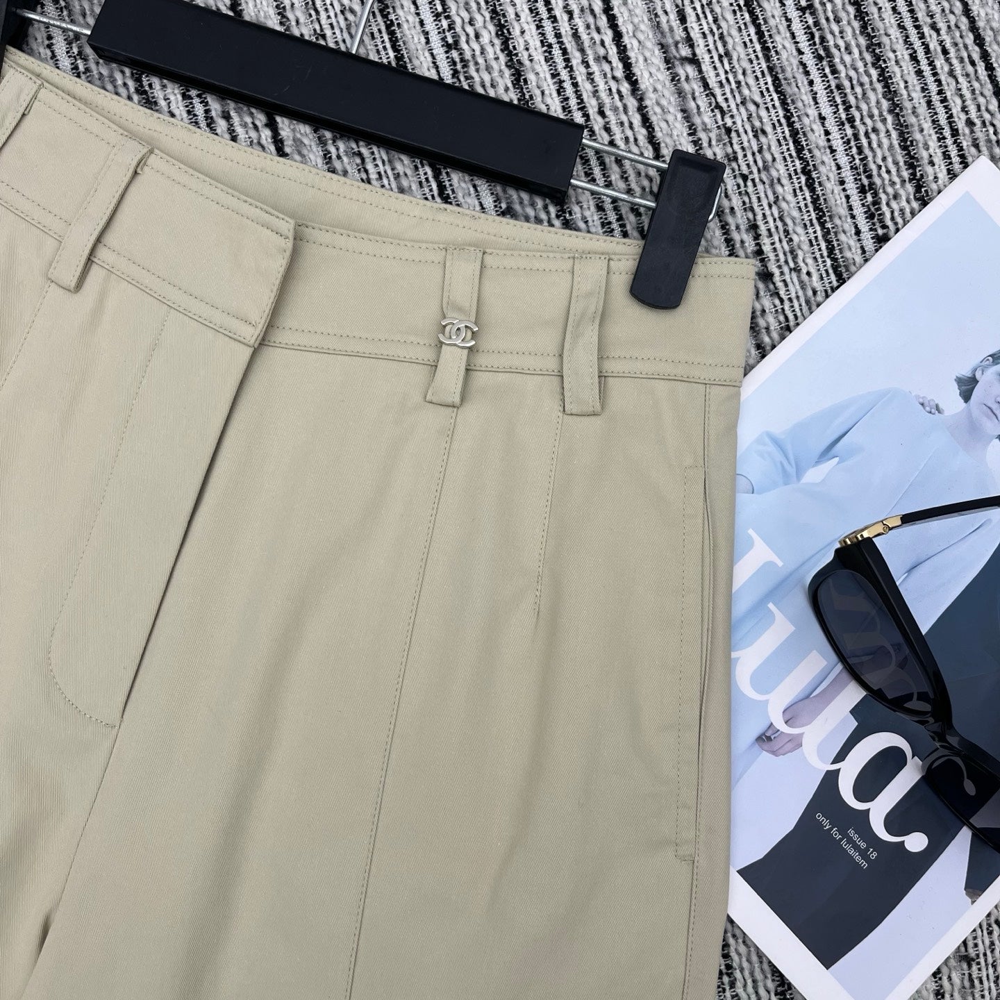26SS NEW straight wide leg pants