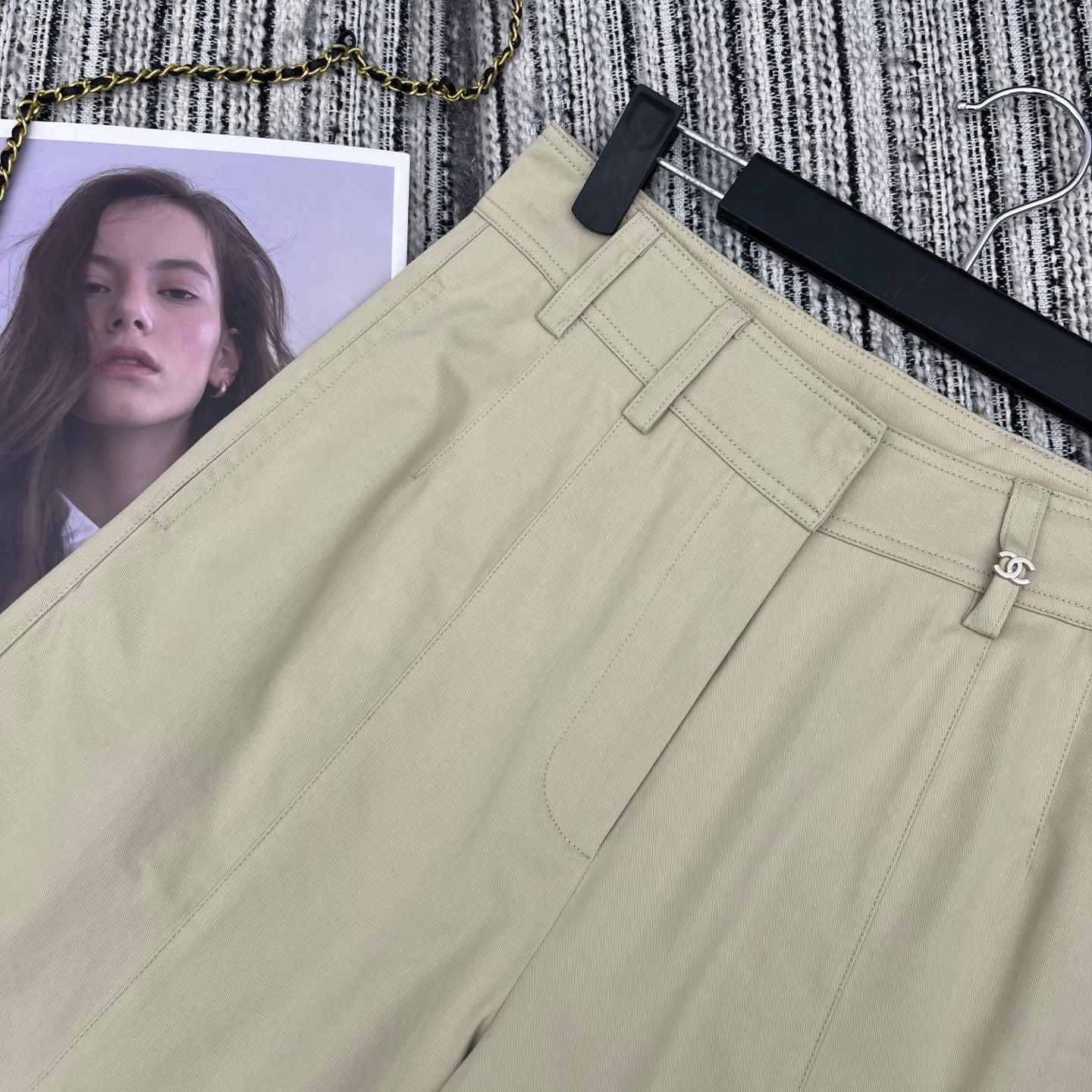 26SS NEW straight wide leg pants