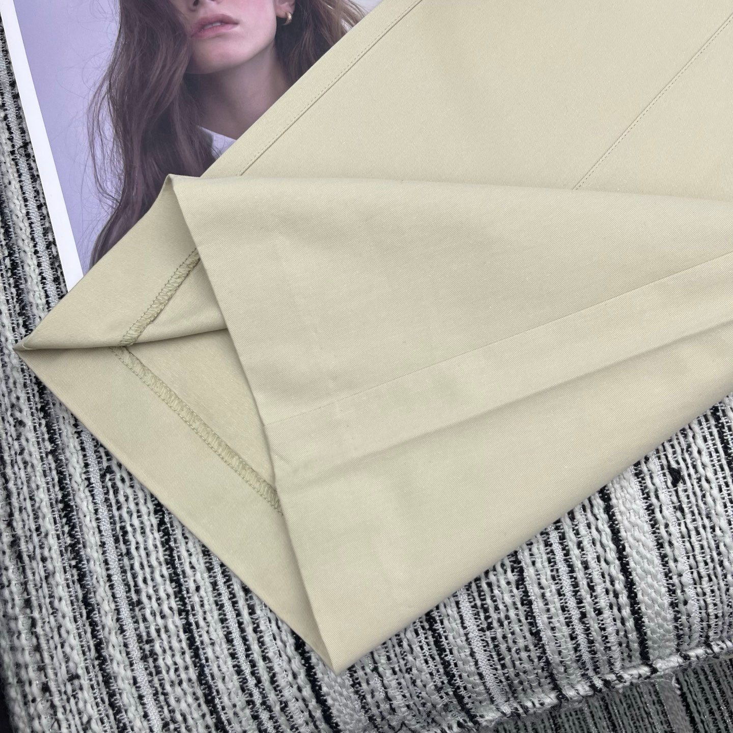 26SS NEW straight wide leg pants