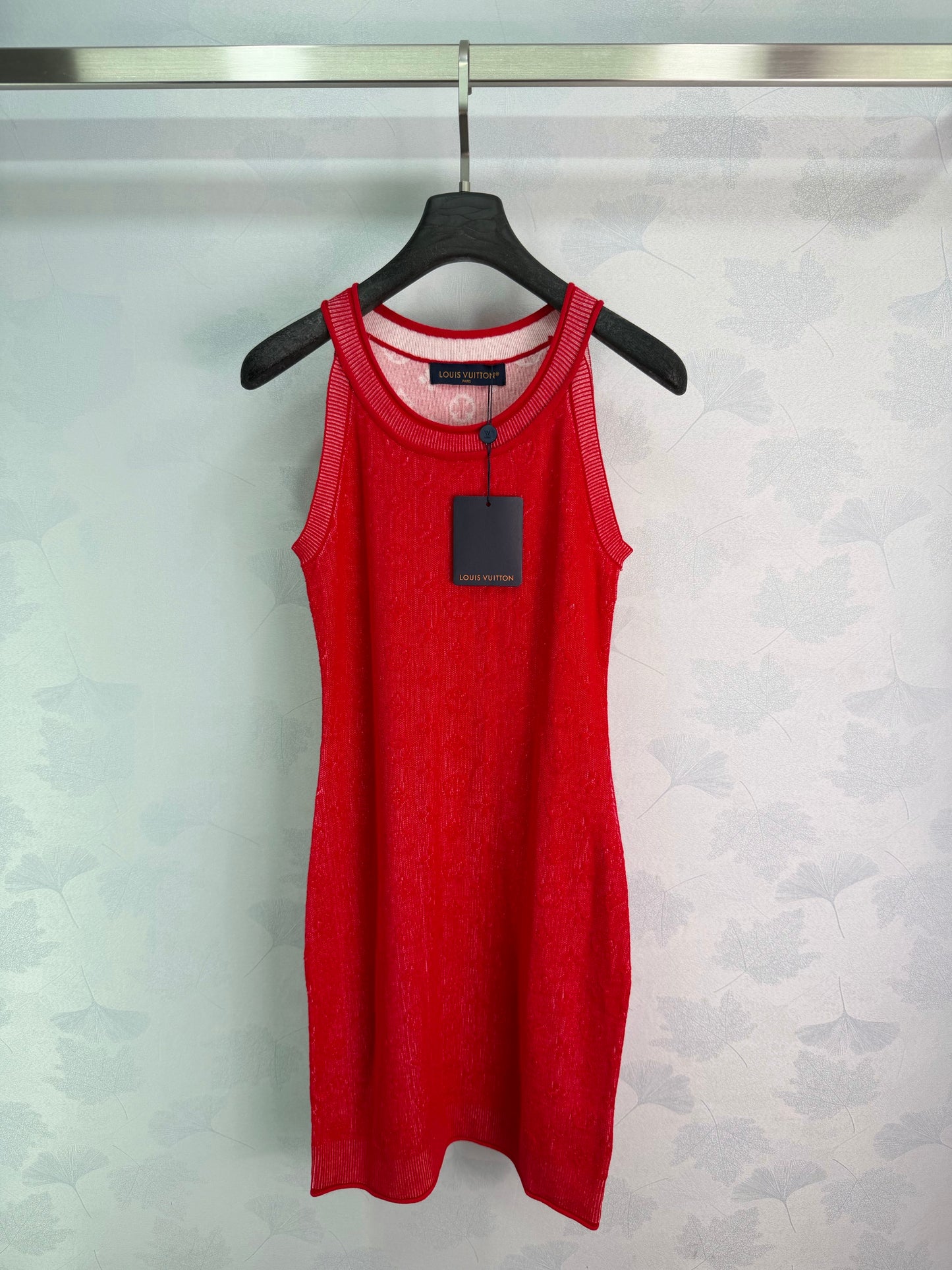 26SS NEW Ribbed knitted sundress