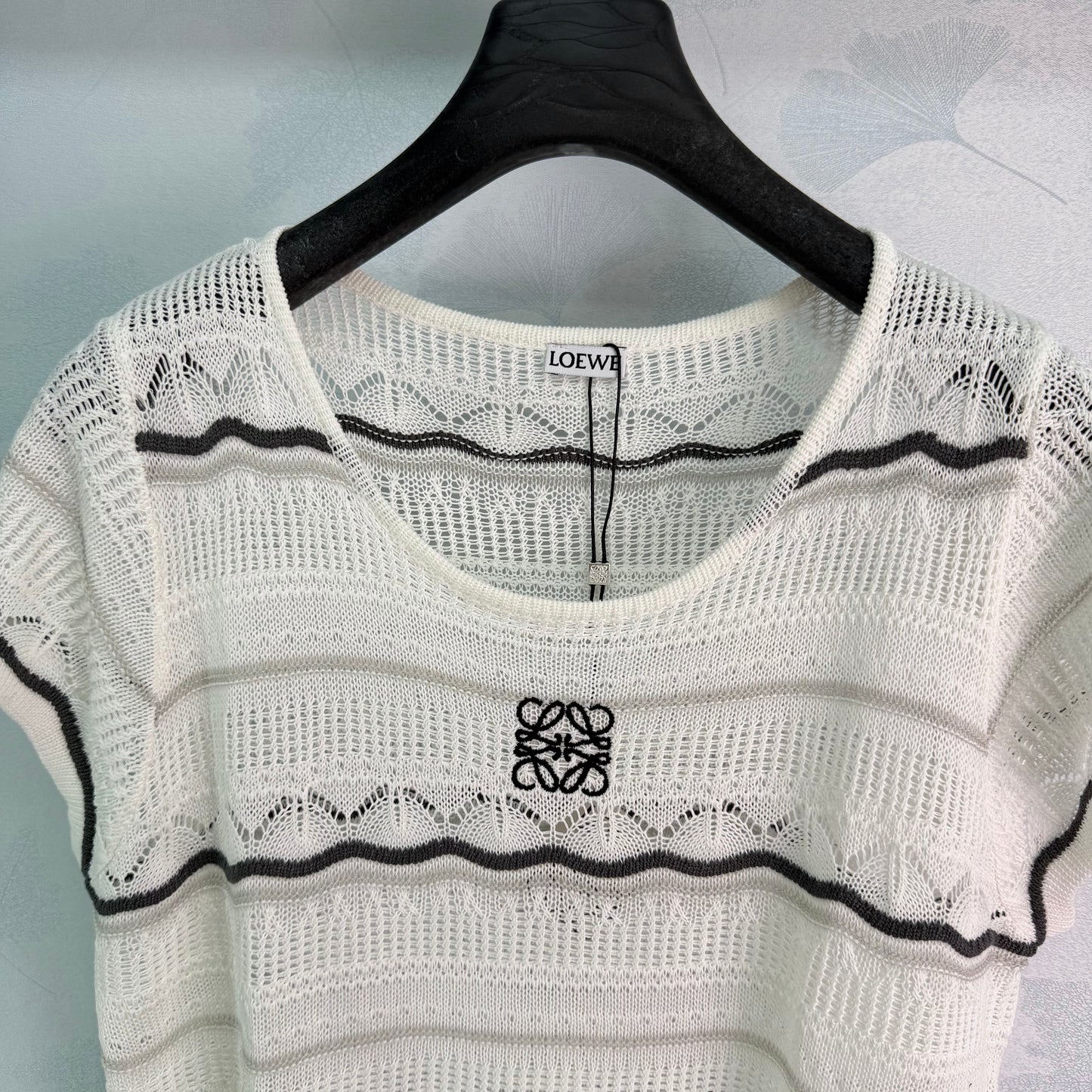 26SS NEW Hollow knitted short sleeves