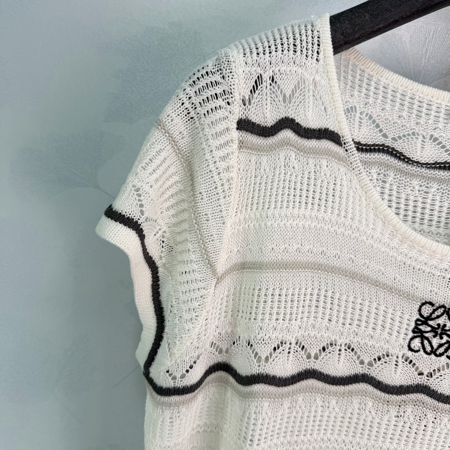 26SS NEW Hollow knitted short sleeves