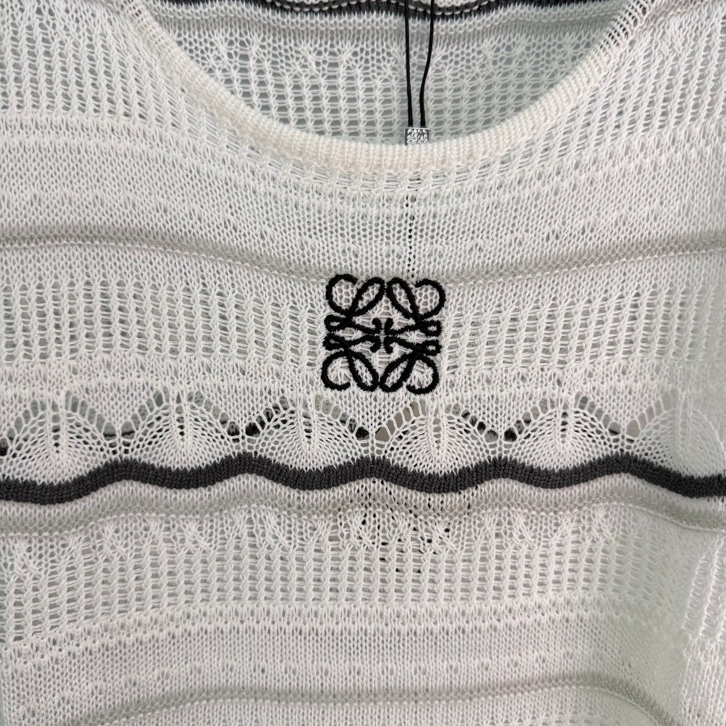 26SS NEW Hollow knitted short sleeves