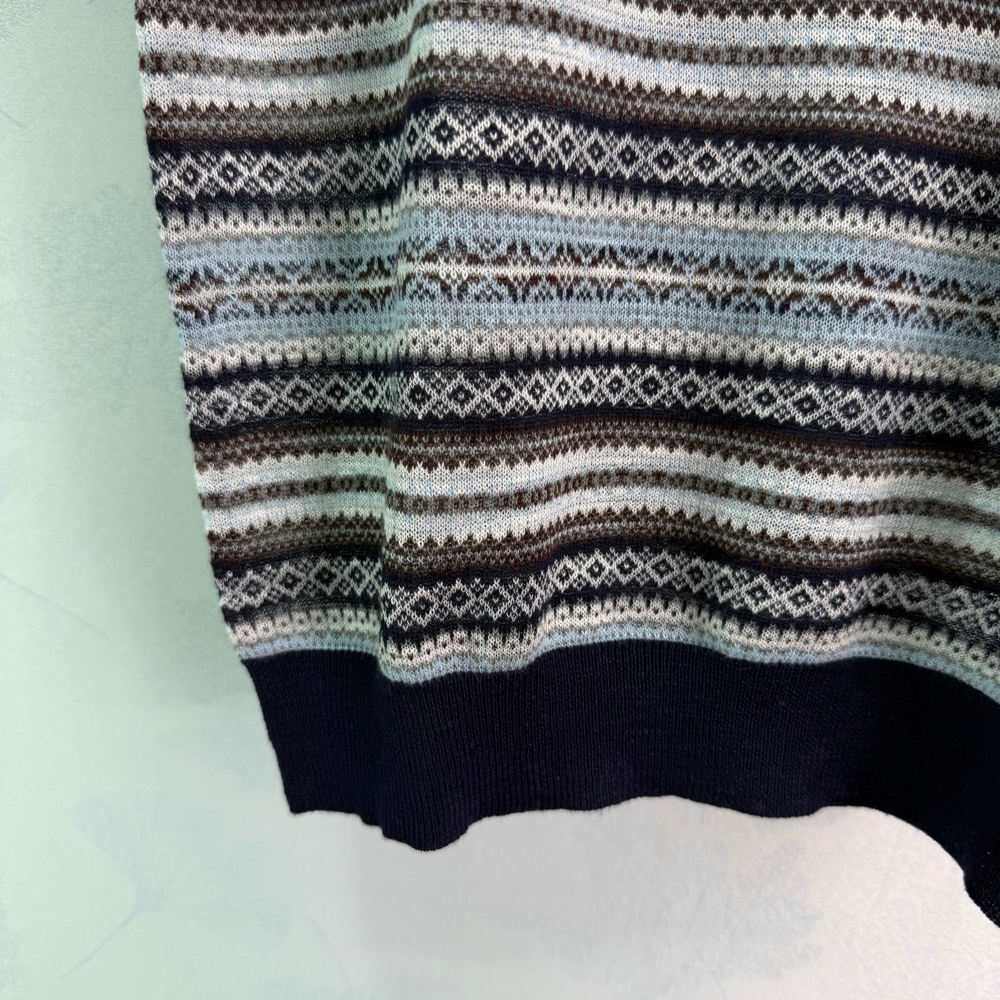 26SS NEW Striped knitted short sleeves