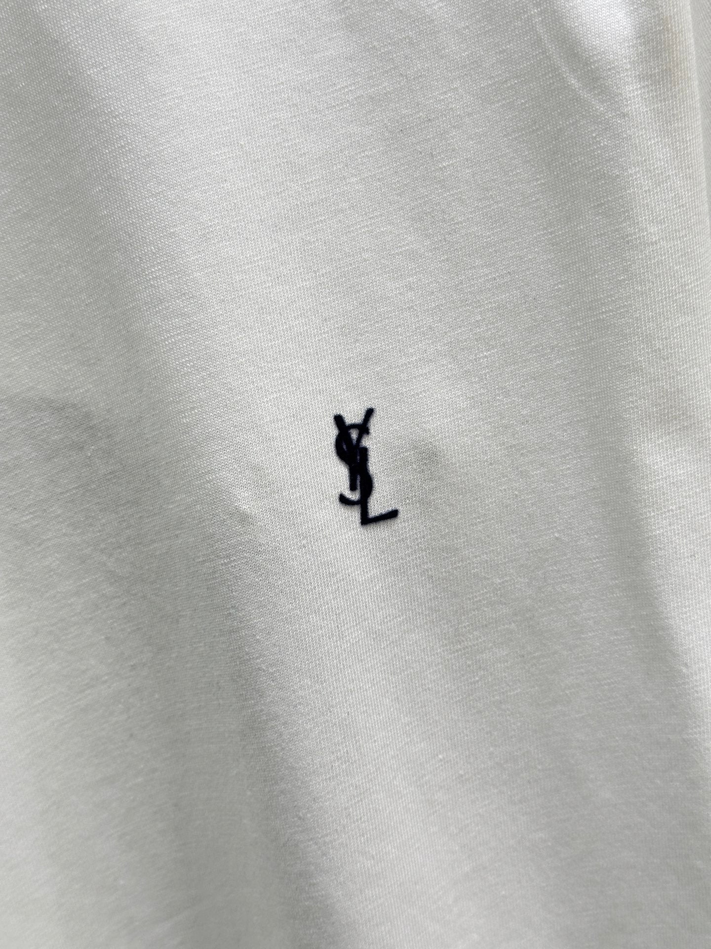 26SS NEW Round neck T-shirt with micro logo embroidery on the chest
