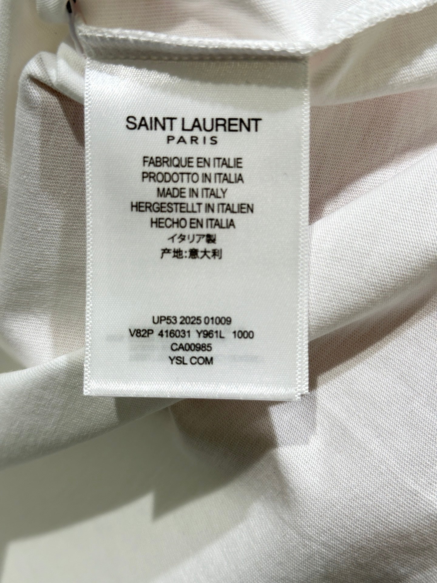 26SS NEW Round neck T-shirt with micro logo embroidery on the chest