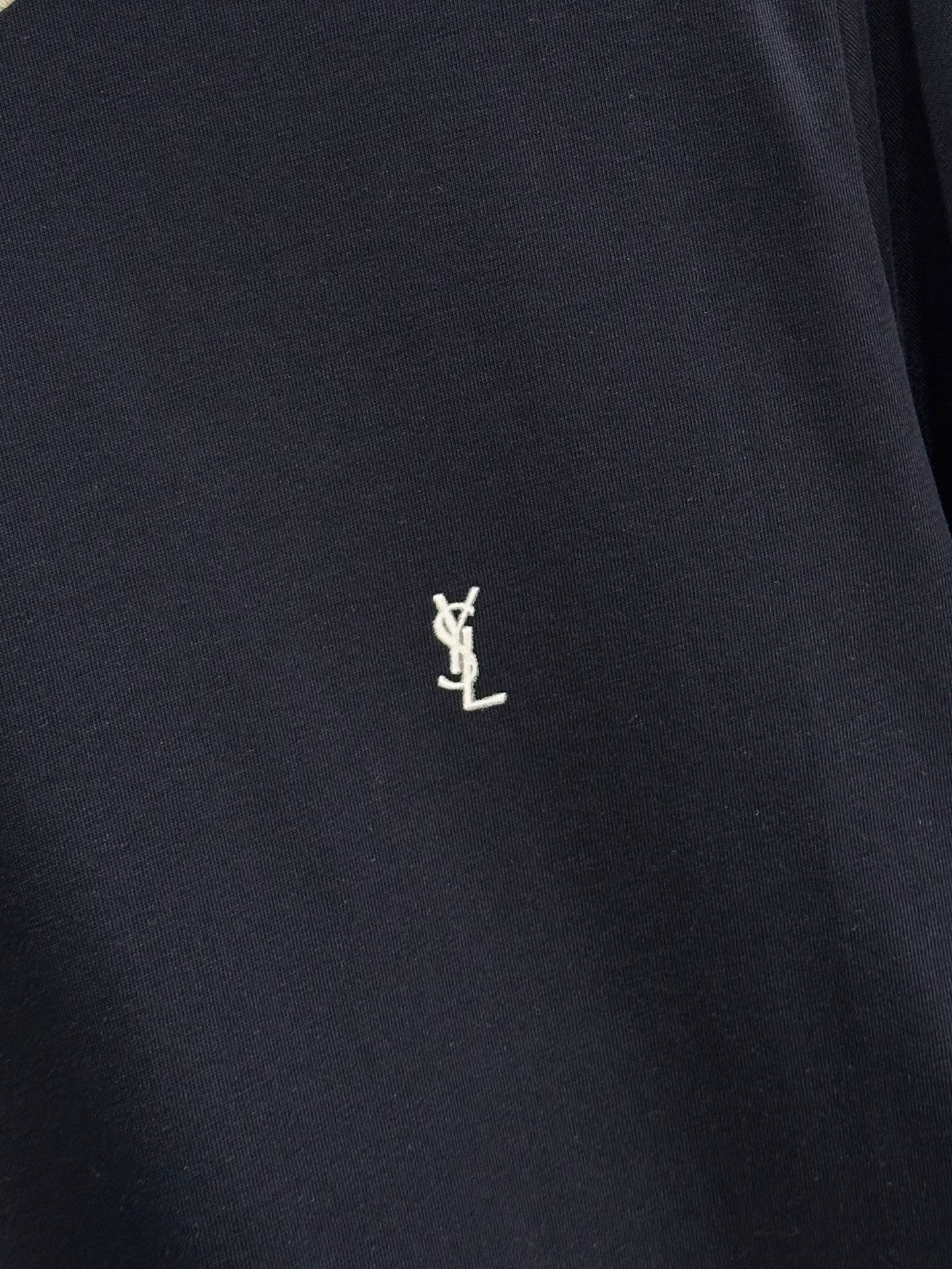 26SS NEW Round neck T-shirt with micro logo embroidery on the chest