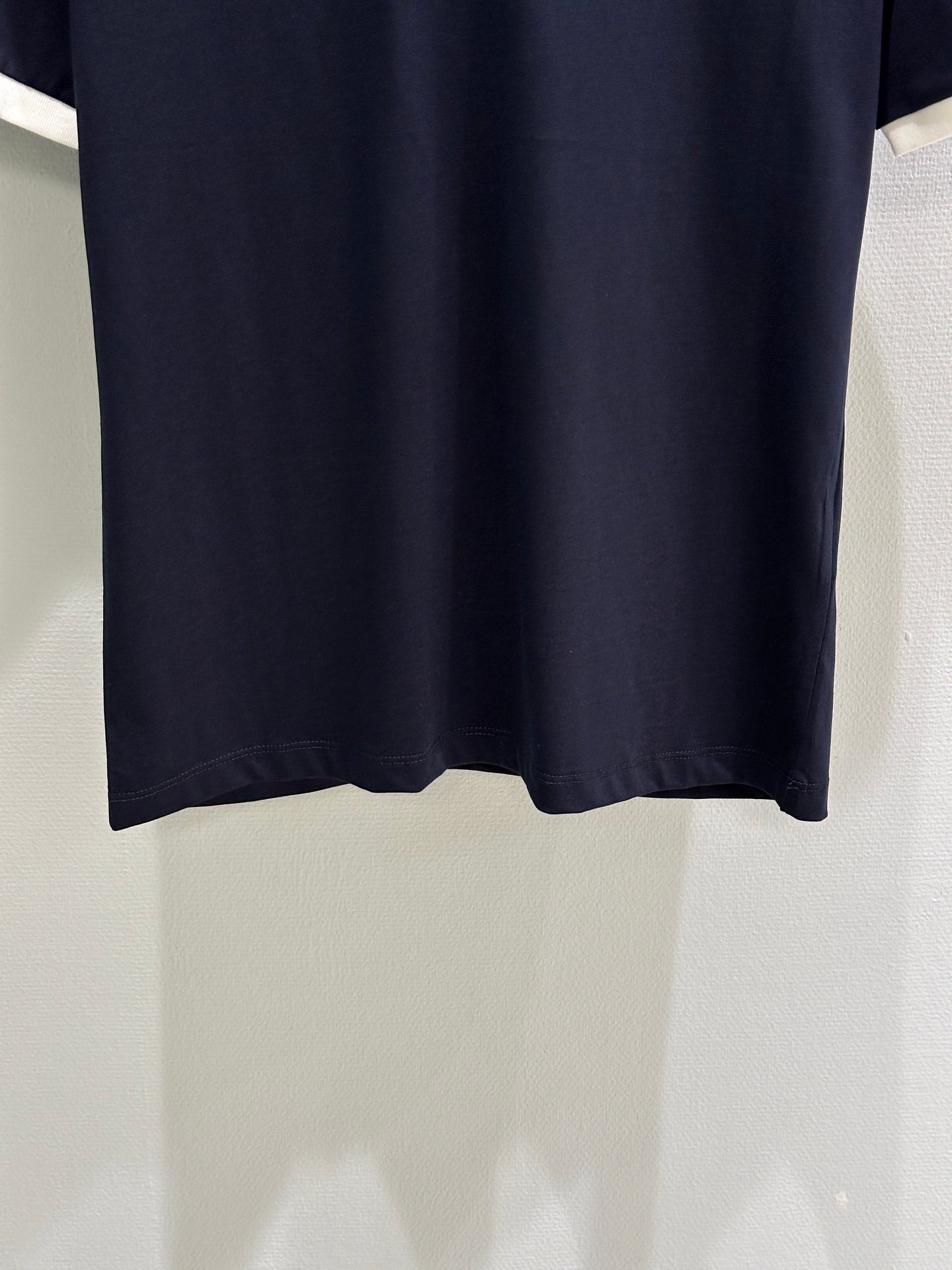 26SS NEW Round neck T-shirt with micro logo embroidery on the chest