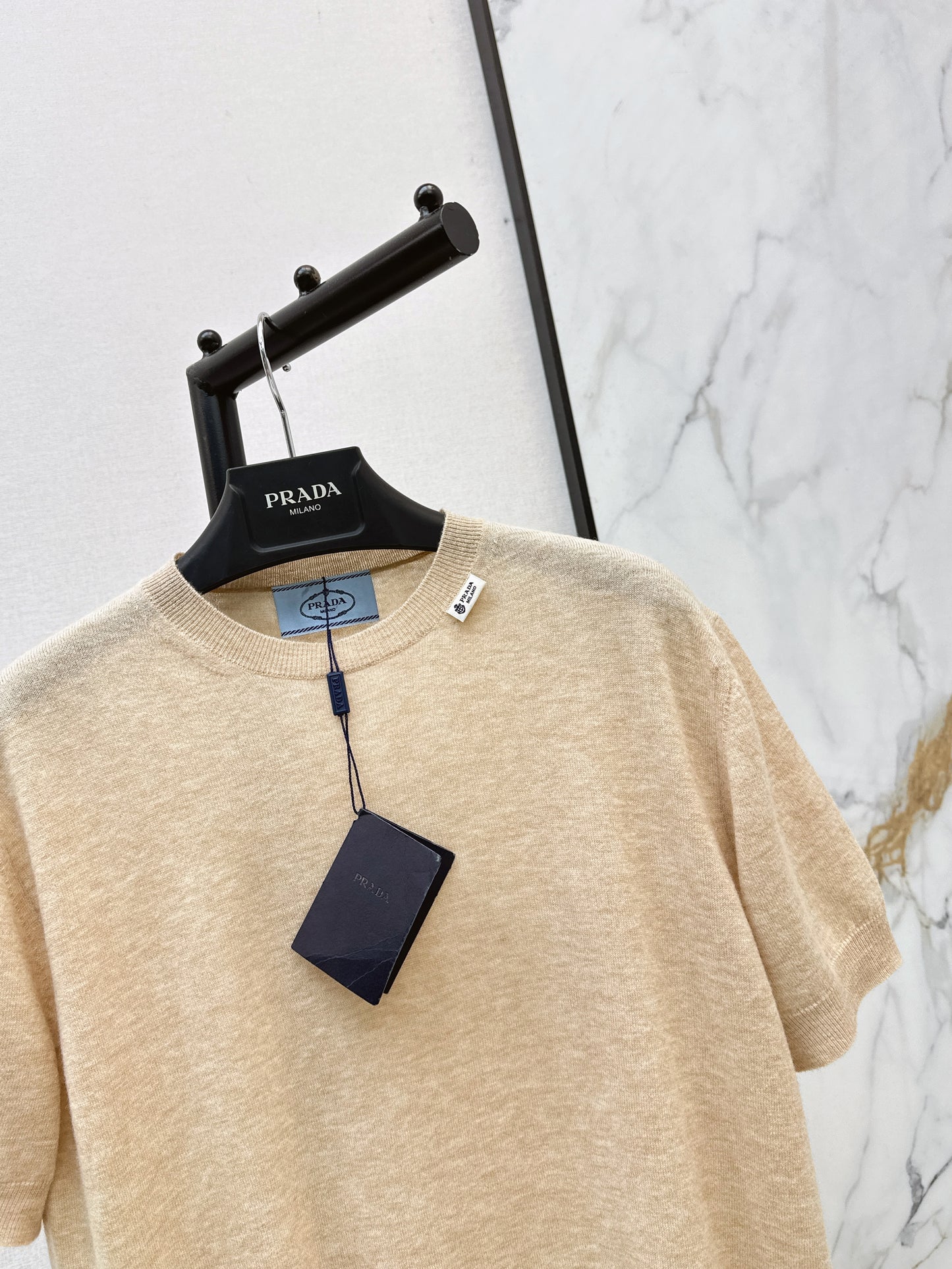 26SS NEW Classic logo-embellished short-sleeved sweater
