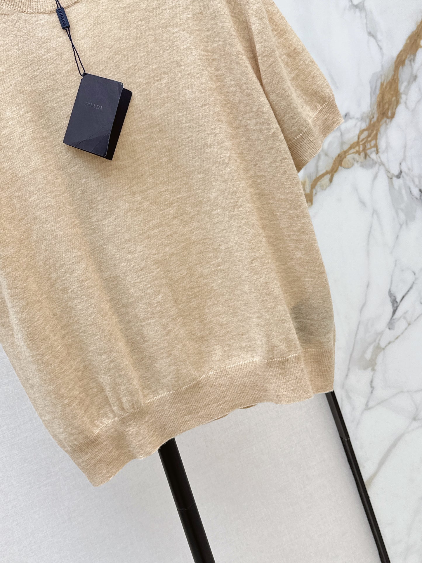26SS NEW Classic logo-embellished short-sleeved sweater