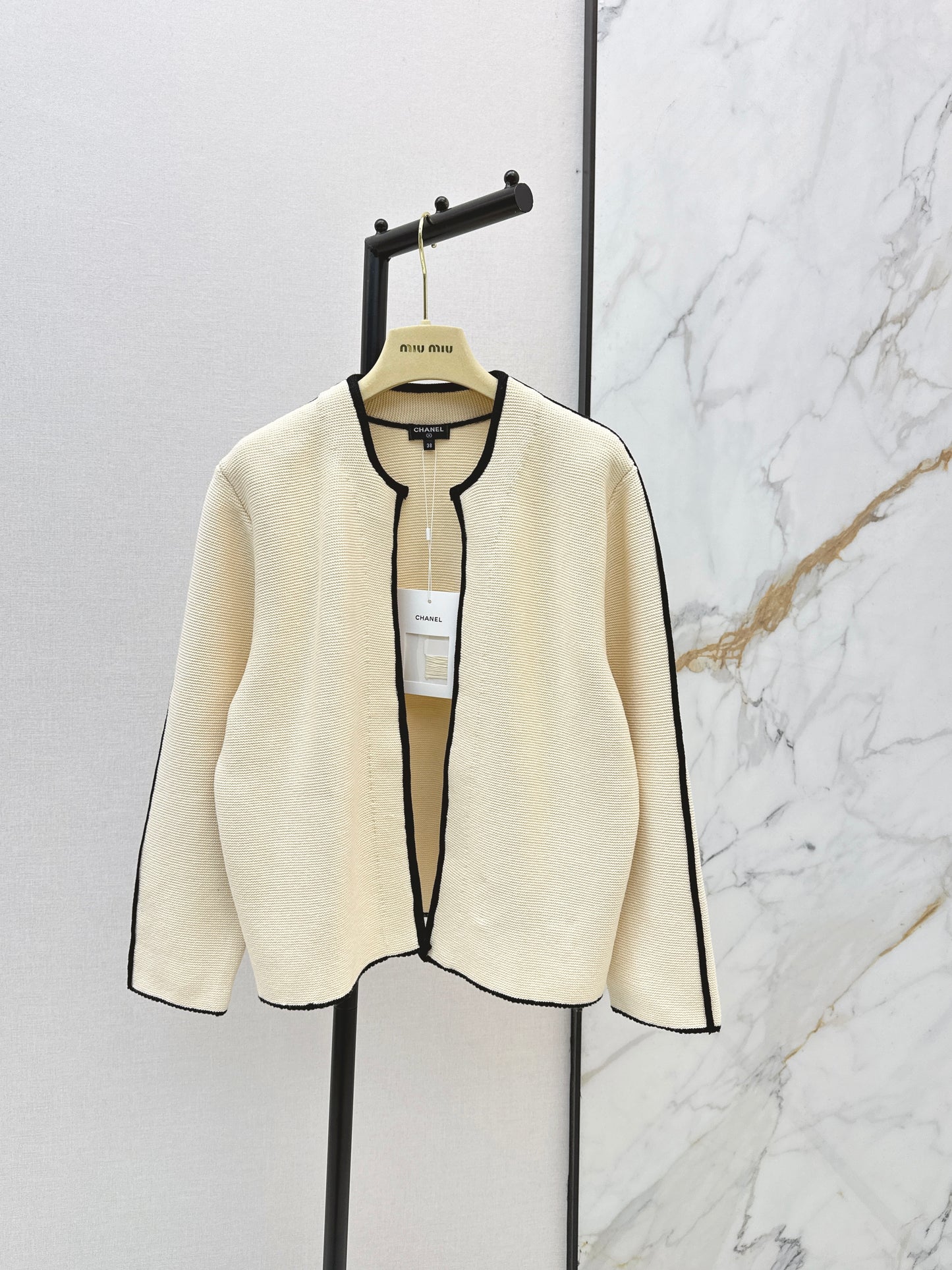 26SS NEW Contrast color trim loose jacket