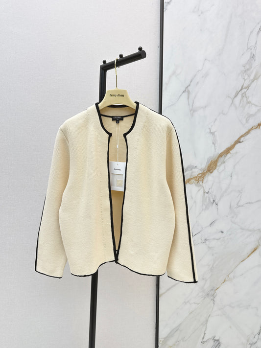 26SS NEW Contrast color trim loose jacket