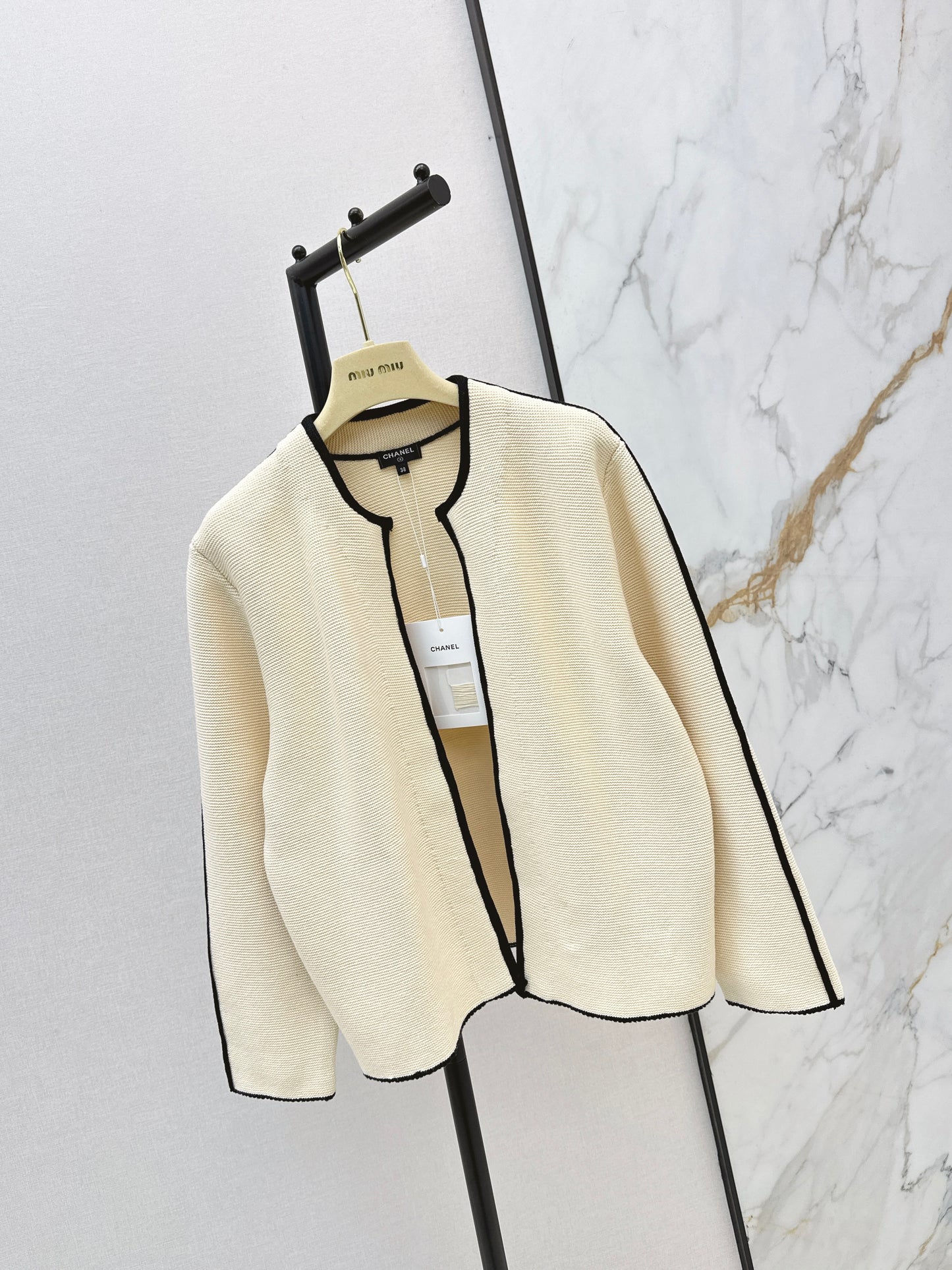 26SS NEW Contrast color trim loose jacket