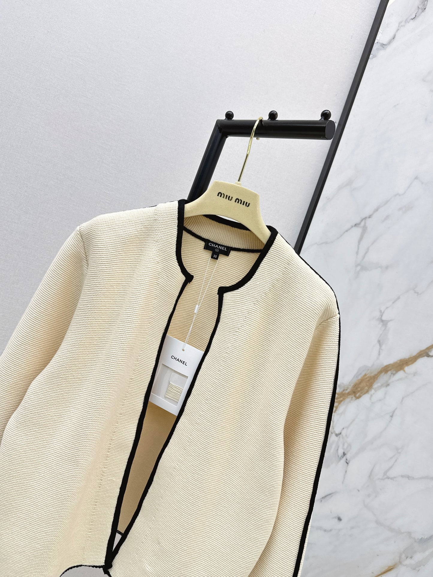 26SS NEW Contrast color trim loose jacket