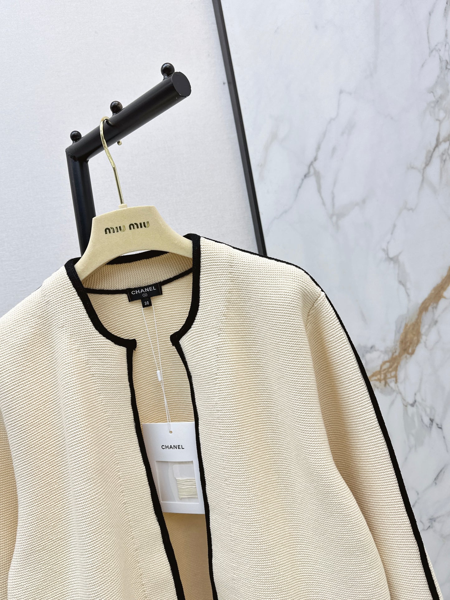 26SS NEW Contrast color trim loose jacket