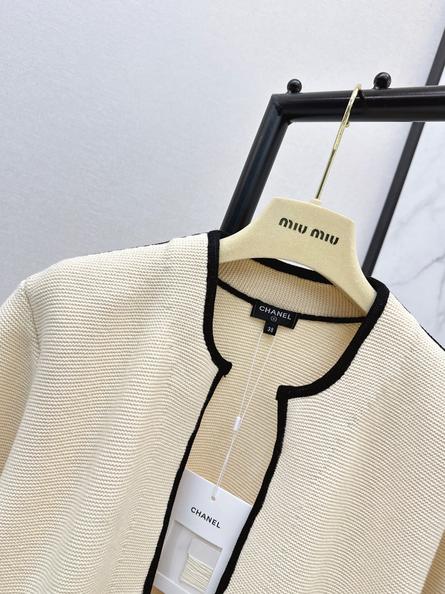 26SS NEW Contrast color trim loose jacket
