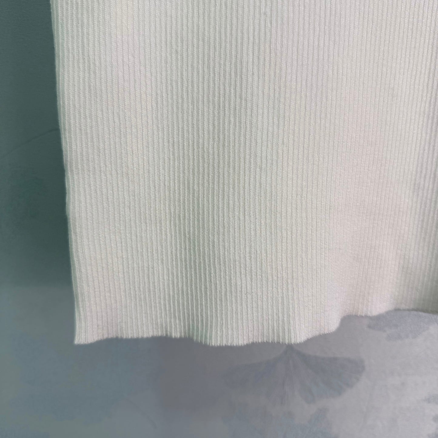 26SS NEW ribbed embroidered vest
