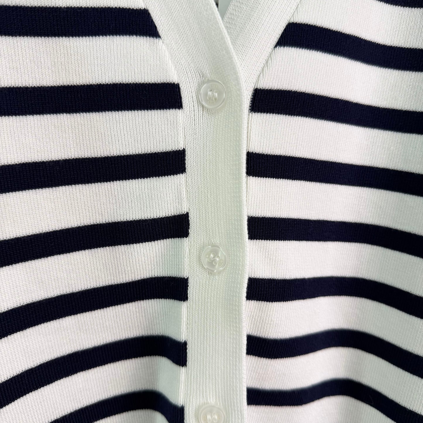 26SS NEW Striped knitted cardigan