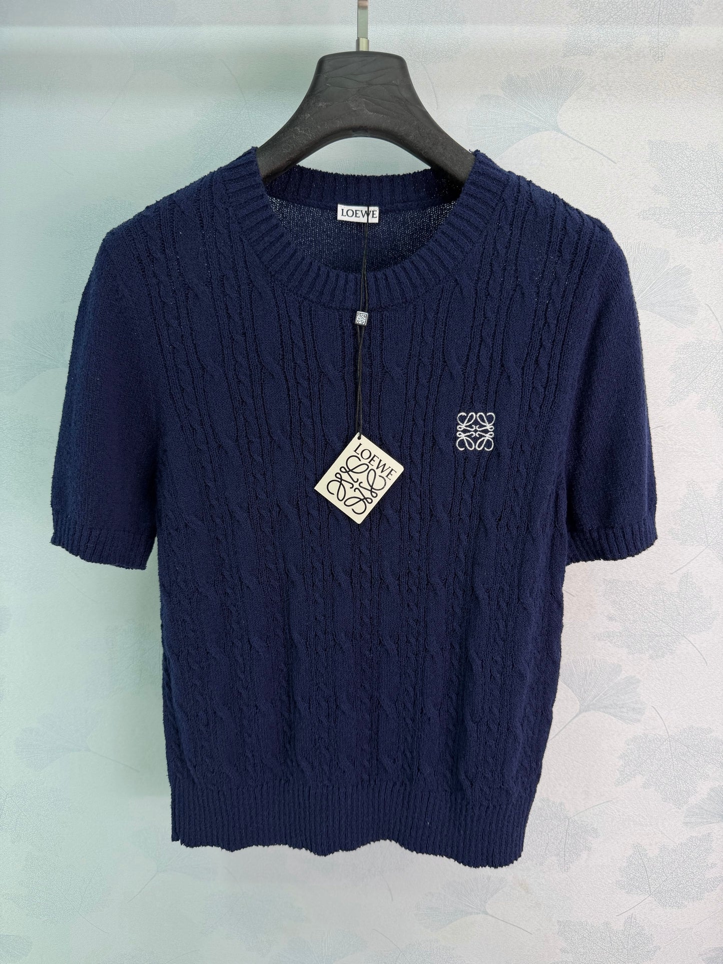 26SS NEW Cable knit short sleeves