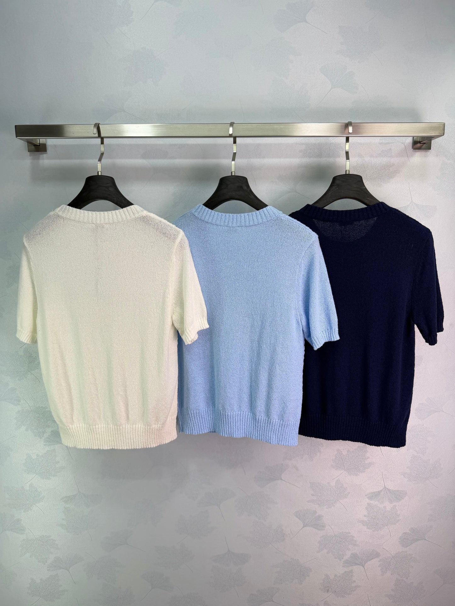 26SS NEW Cable knit short sleeves