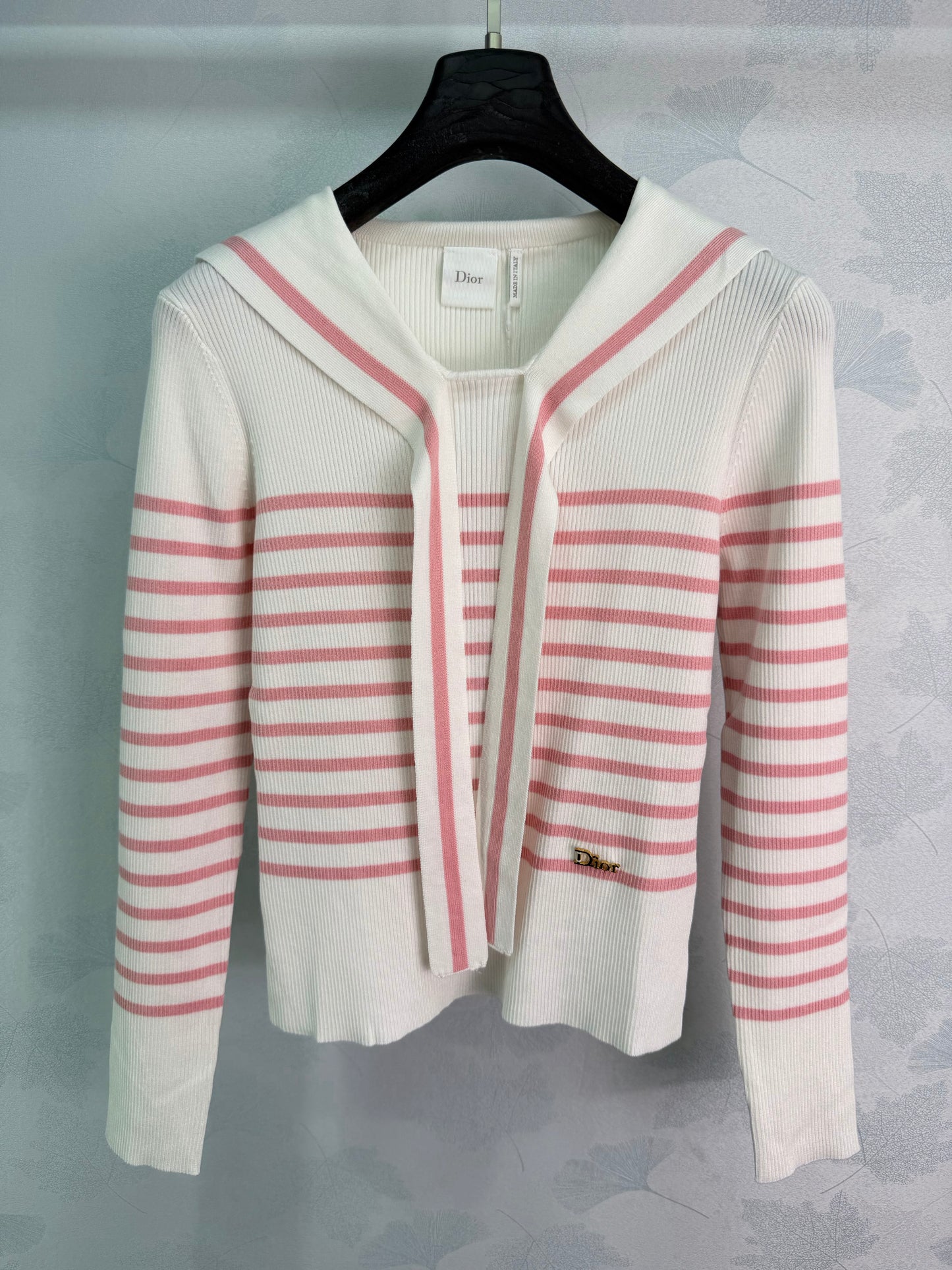 26SS NEW Striped knitted top